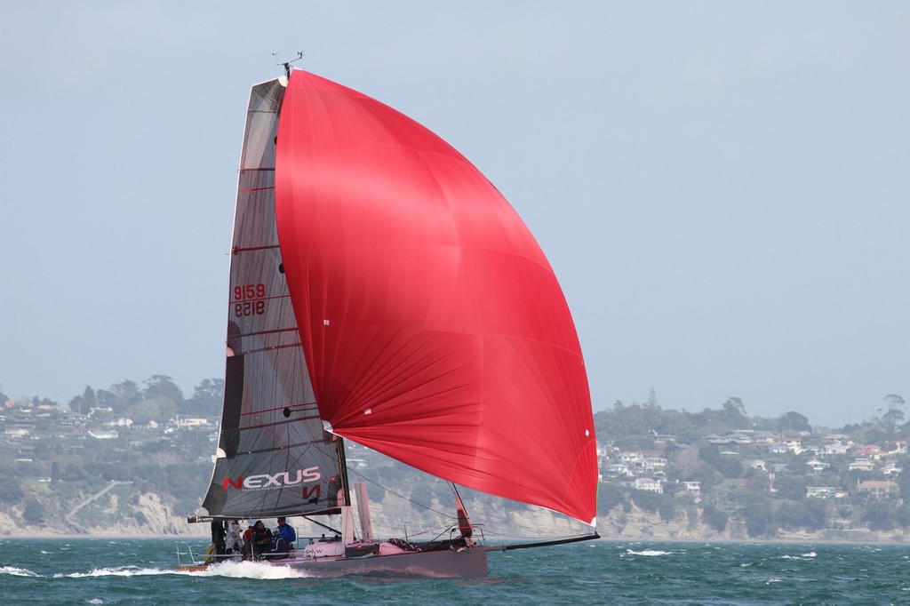 Karma Police holds her own with yachts 20ft longer - Coastal Classic - 2011 © Richard Gladwell www.photosport.co.nz